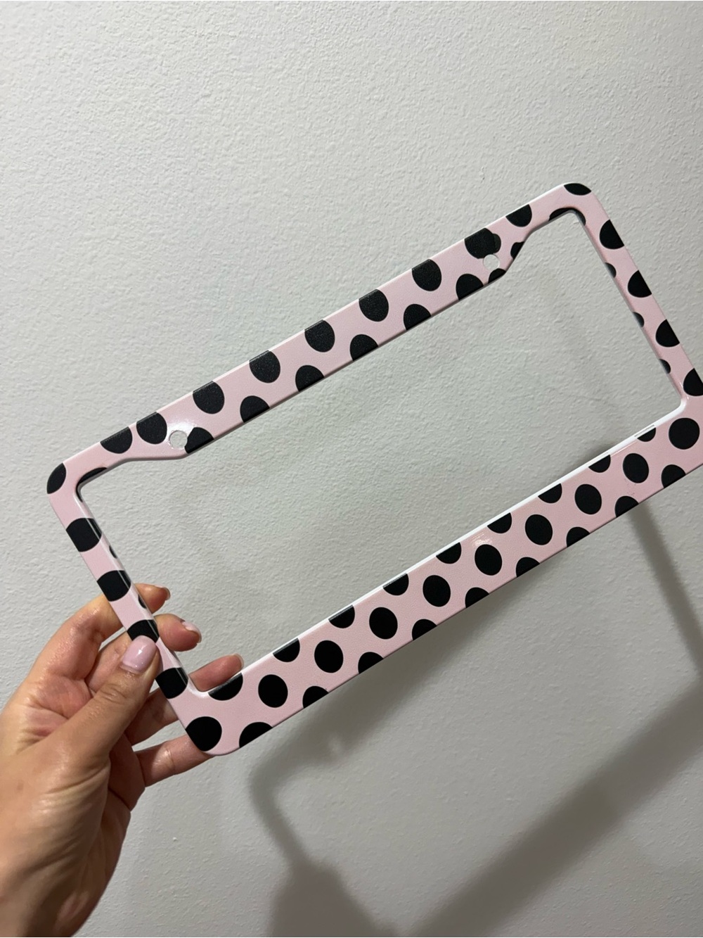 License plate cover NEW